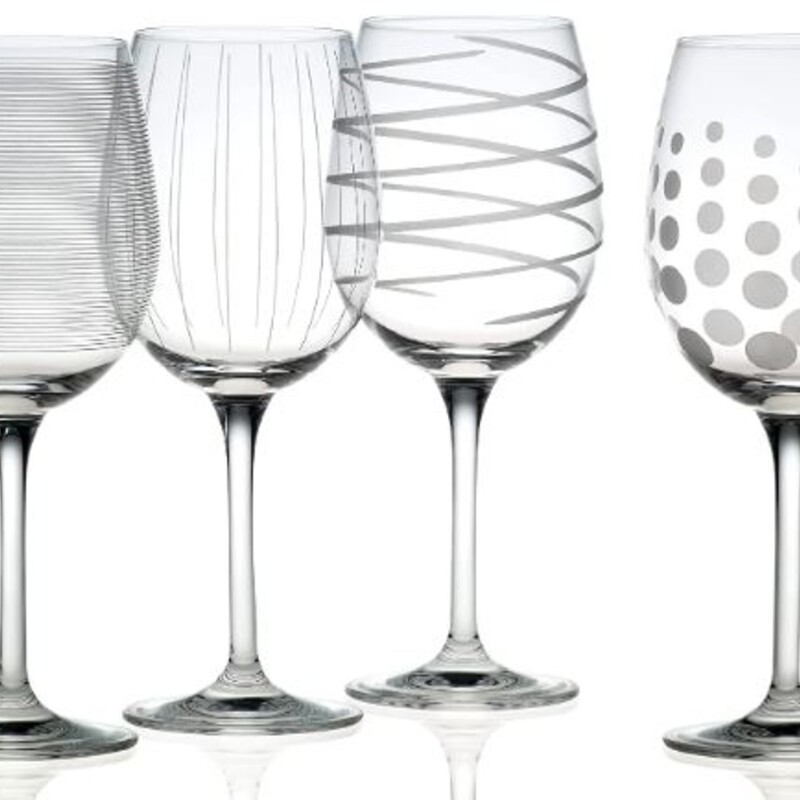 4 Mikasa Cheers Wine