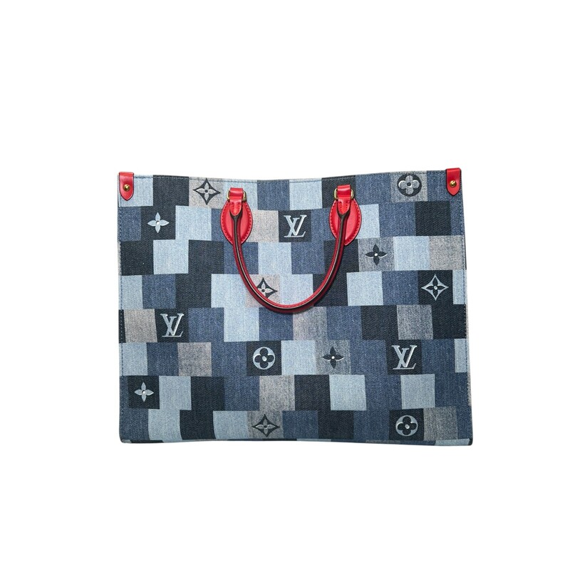 Louis Vuitton OntheGo GM Patchwork

Date Code: FN0260

Dimensions:
16.1 x 13.4 x 7.5 inches
(Length x Height x Width)

In excellent condition.

Does not come with the original dust bag or box.