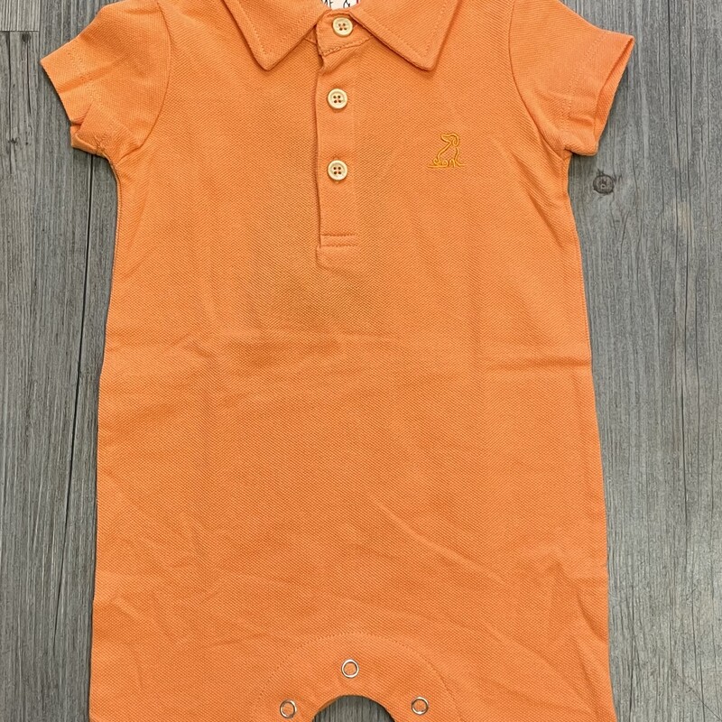 Me & Henry Polo Onesie Orange, Size: 12-18M
NEW