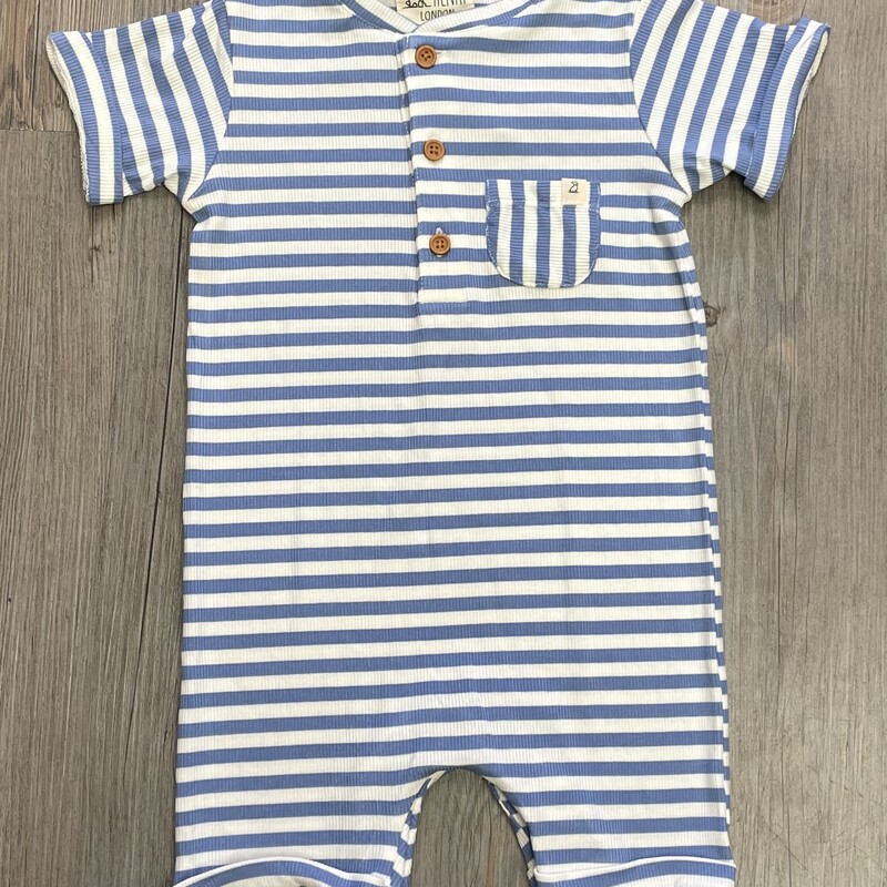 Me & Henry Romper, Blue, Size: 12-18M
NEW