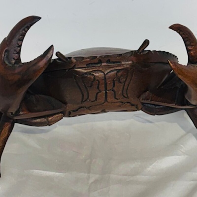 Wood Carve King Crab