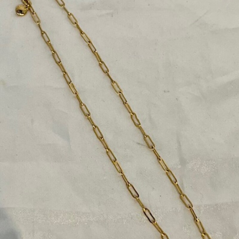 JCrew Lock Chain Necklace