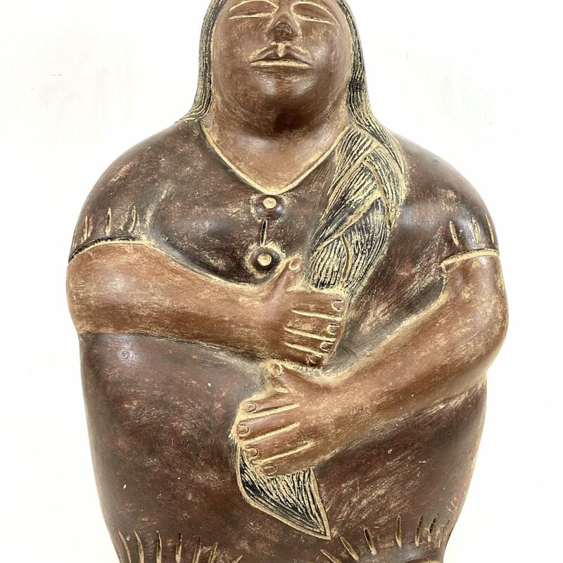 Terracotta Native Woman