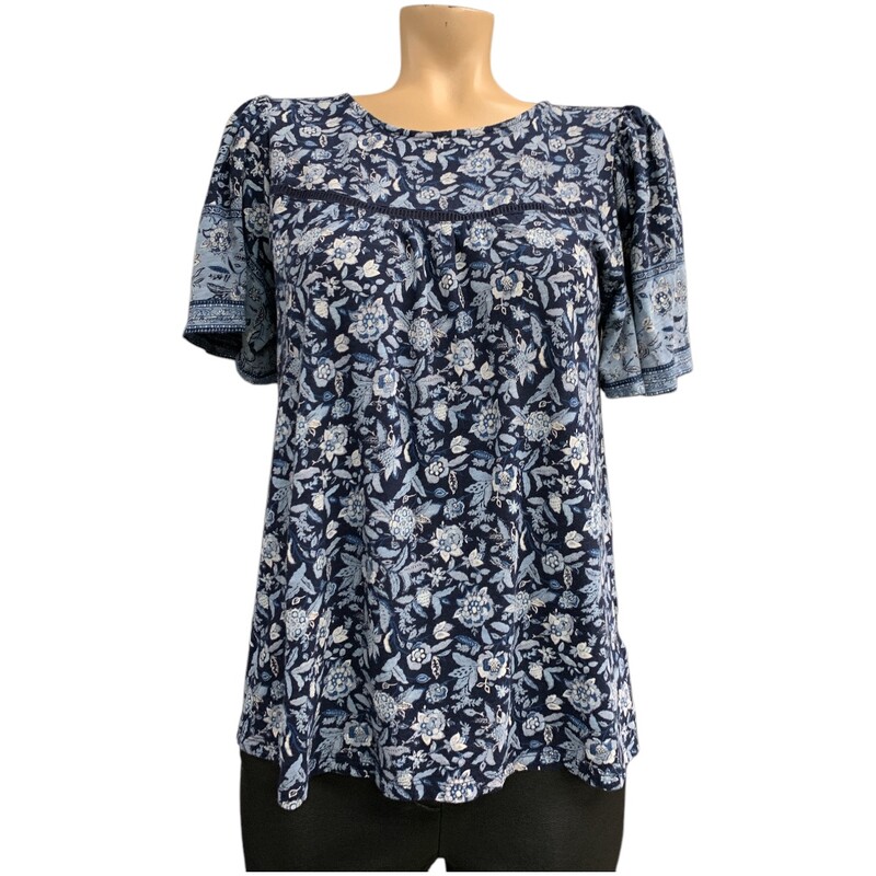 Lucky Brand, Blue/whi, Size: S