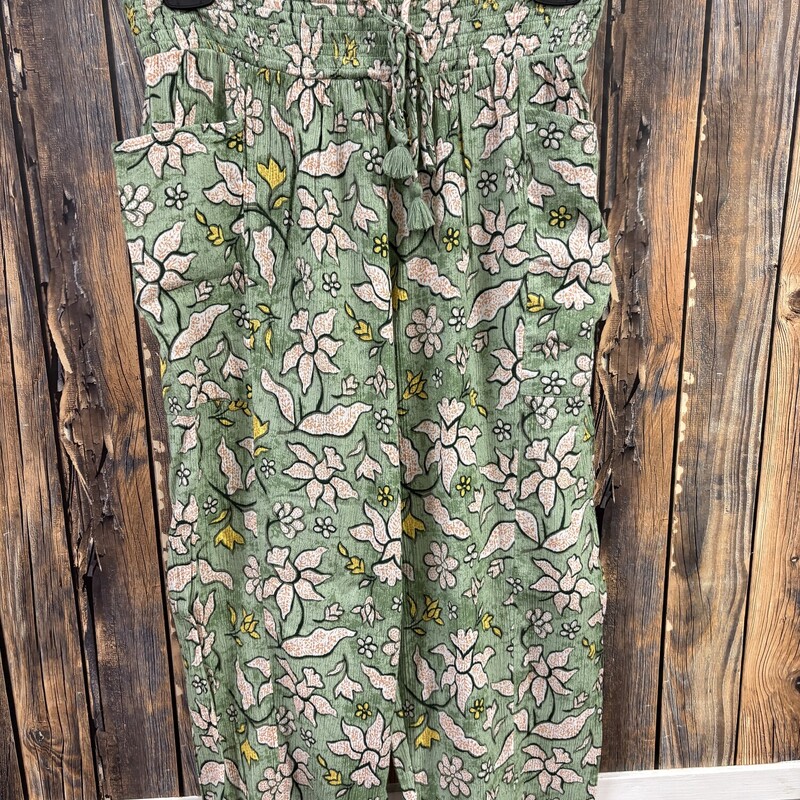 Arie Peach/green Pants, Size: Small