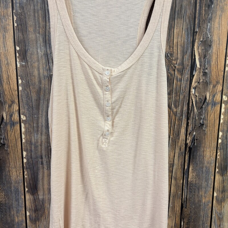 Peach Arie Tank, Size: Med