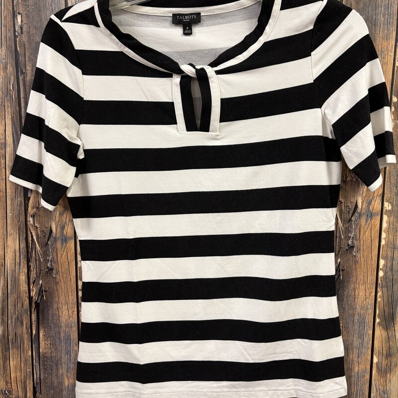 Black Stripe Talbots, Size: Small