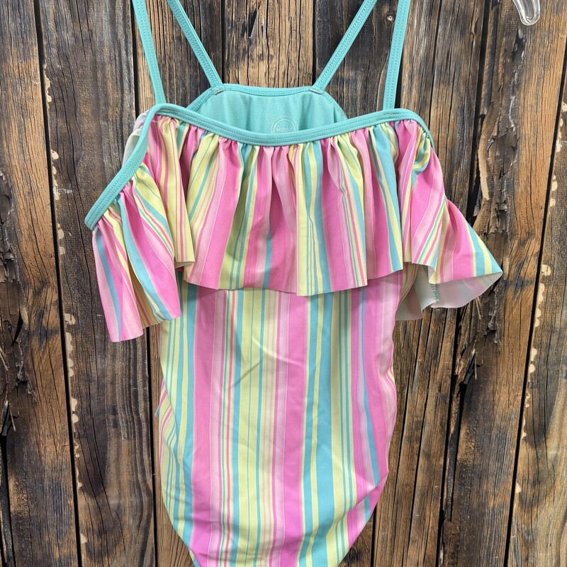 Pink/blue Swimsuit, Size: 14/16