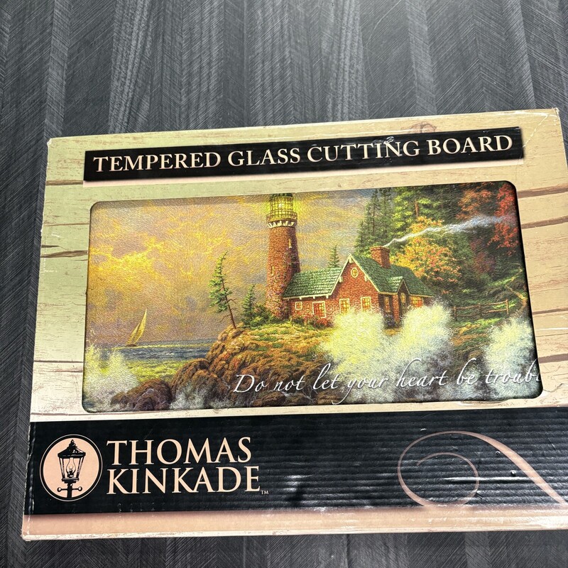 Thomas Kinkade Glass Cutt