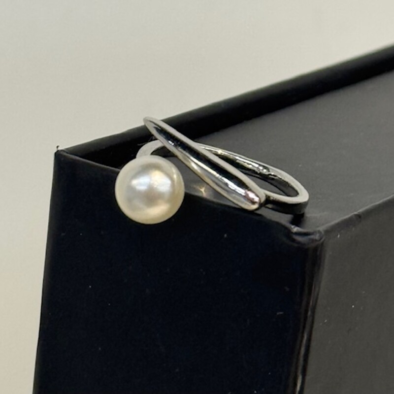 925 Wrap Pearl Ring
