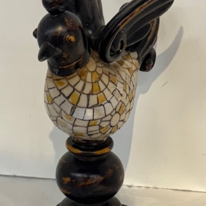 Mosiac Bird Statue