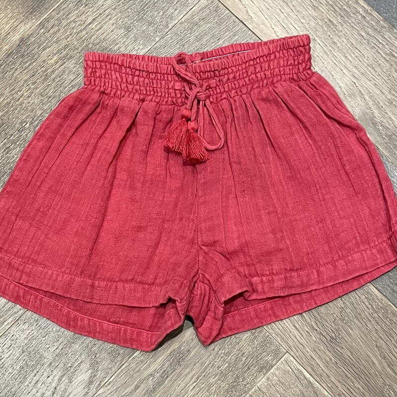 Poppet & Fox Shorts, Red, Size: 4Y
NEW