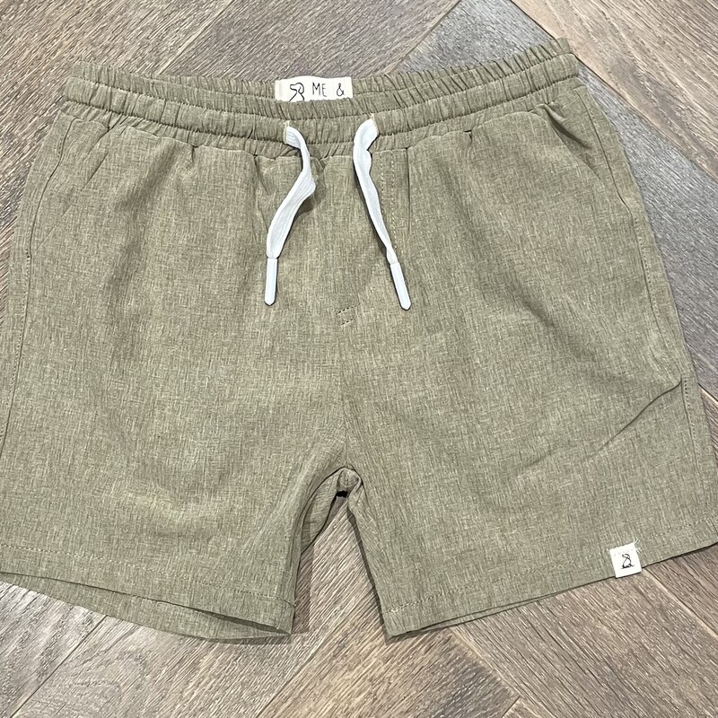 Me & Henry Swim Shorts, Brown, Size: 5-6Y
NEW