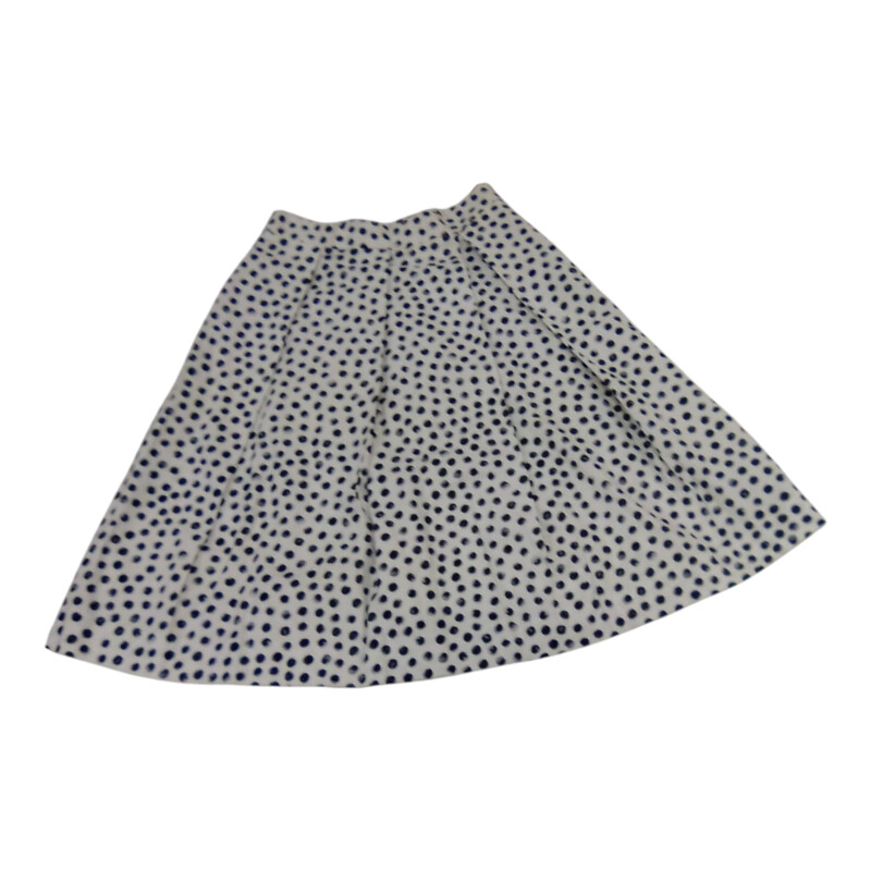 Skirt: White/Black Dots