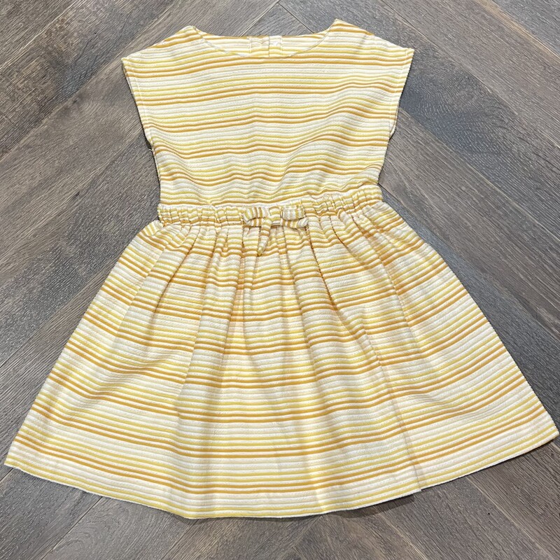 Vignette Terry  Dress, Yellow, Size: 4Y