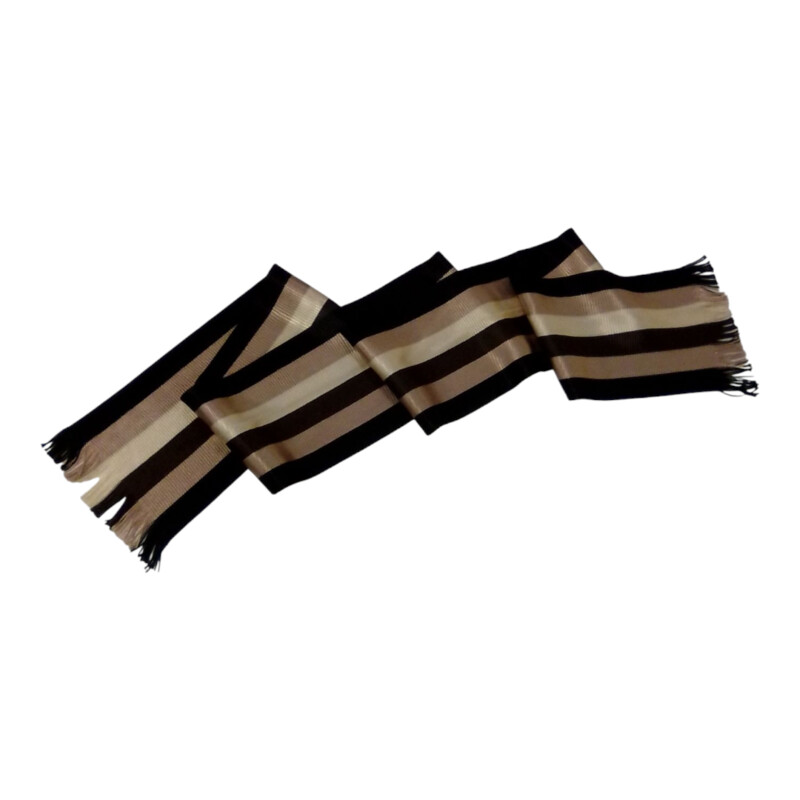 Scarf: Brown/Black/Tan