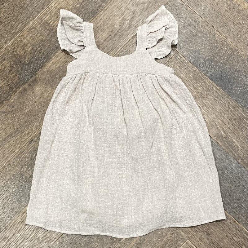 Vignette Shelby Dress With  Bloomer Shorts, Oatmeal, Size: 9-12M