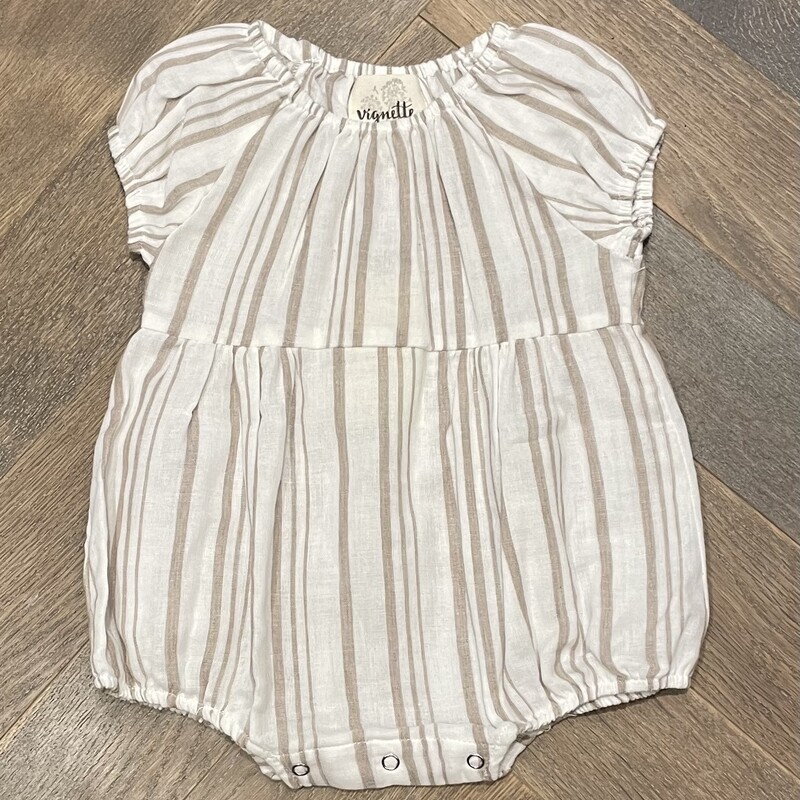 Vignette Celeste Bubble, Stripe, Size: 9-12M
