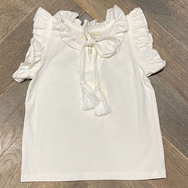 Vignette Scout Tank, Ivory, Size: 4Y