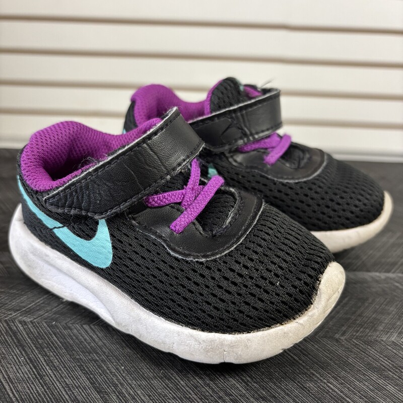 Black Purple Nikes, Size: 5c