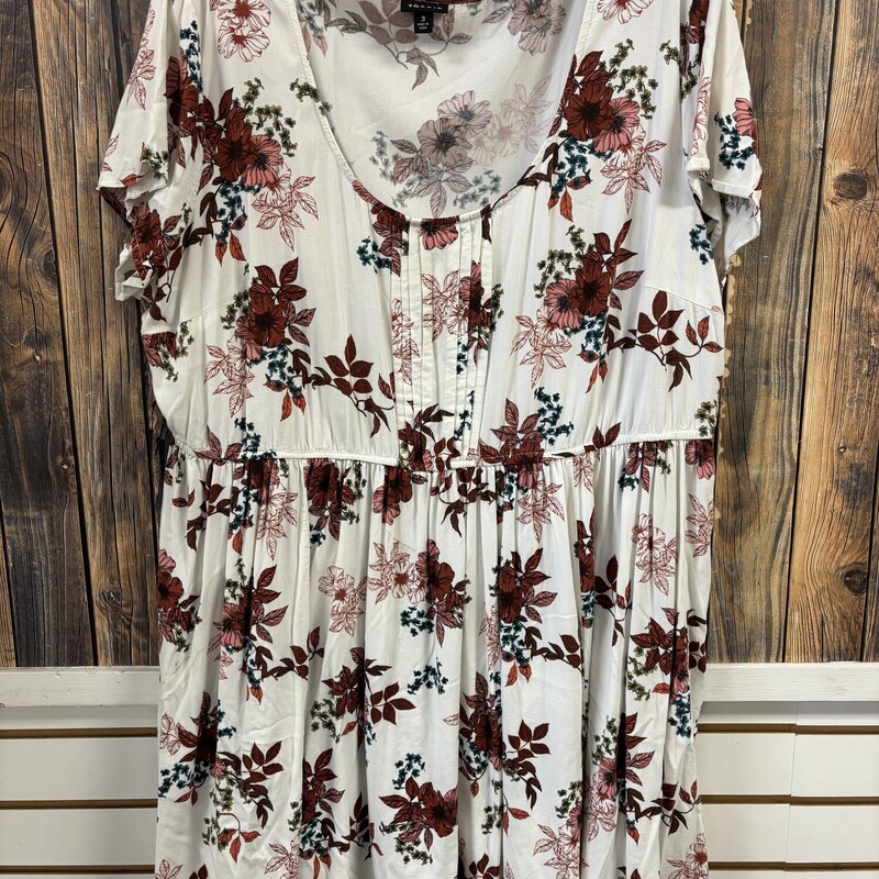 Torrid Floral Shirt, Size: 3