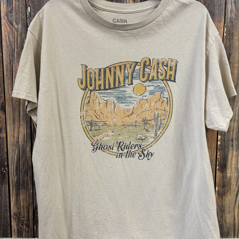 Johnny Cash Shirt, Size: L