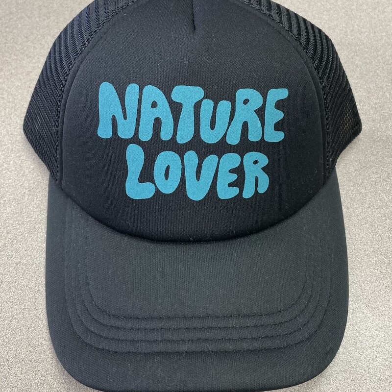 F4A Trucker Hat, Black/Green, Size: Youth
Nature Lover
New