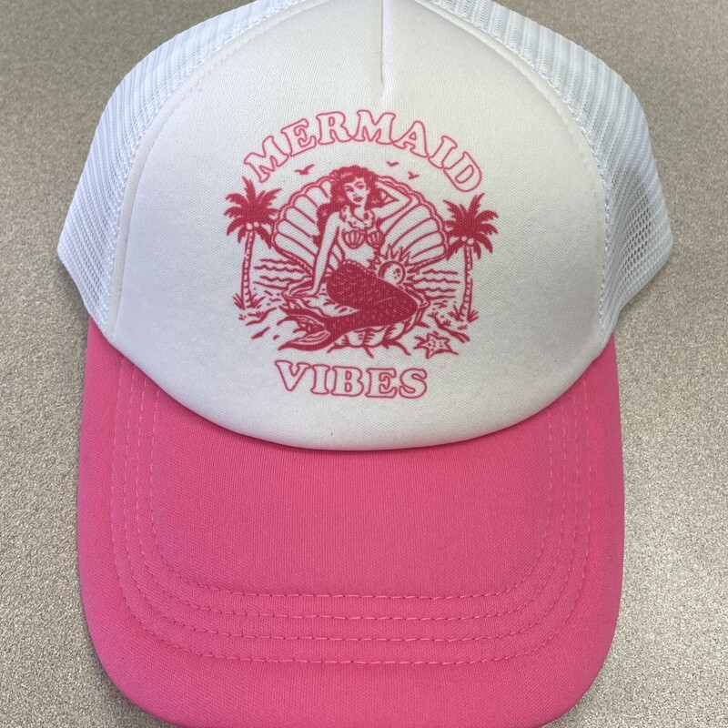 F4A Trucker Hat, White/Pink, Size: Youth
Mermaid Vibes
New