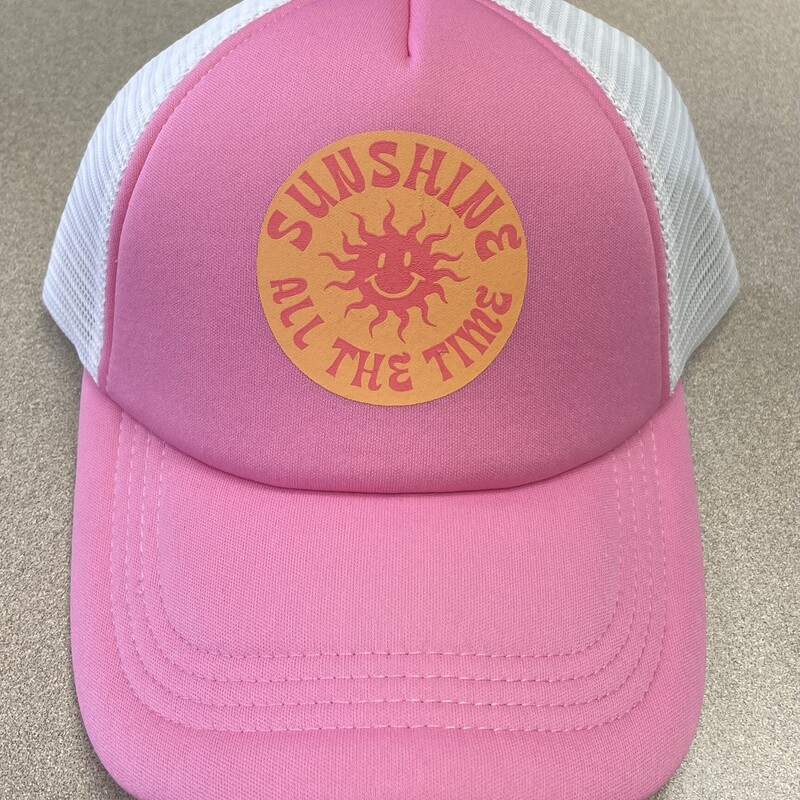 F4A Trucker Hat, White/Pink, Size: Youth
Pool Vibes
New