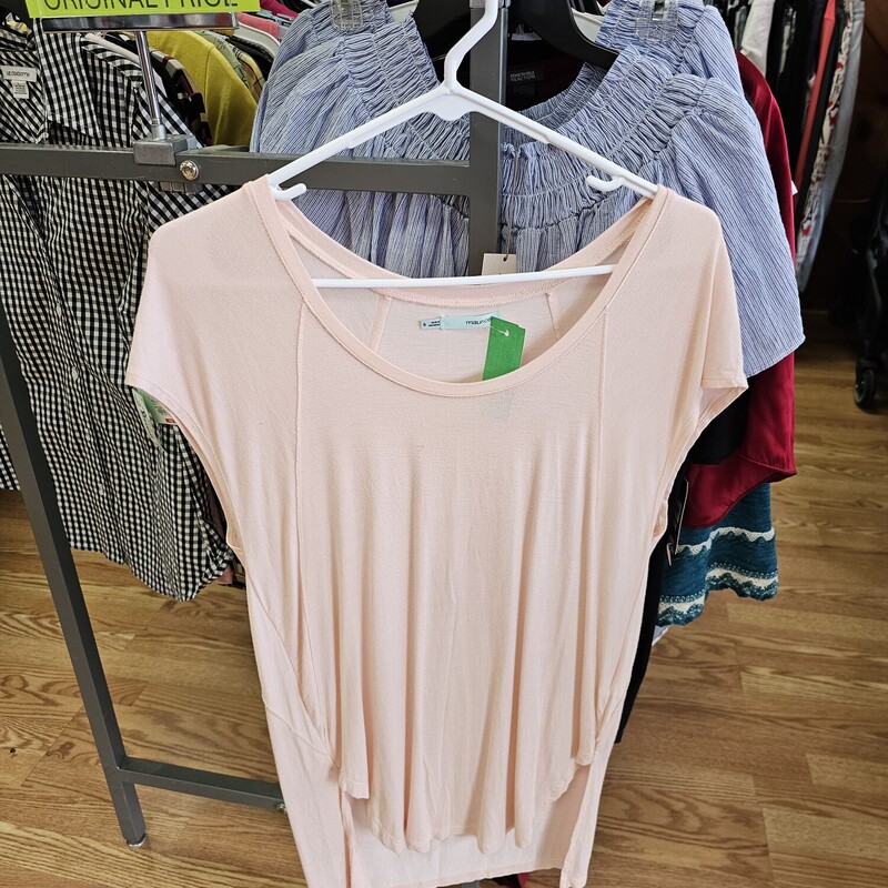 MAURICES SHIRT, PEACH, Size: SMALL
