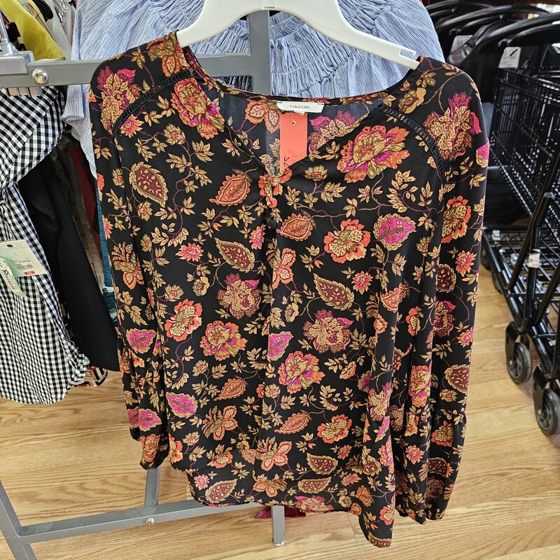 MAURICES SHIRT, BLACK, Size: SMALL