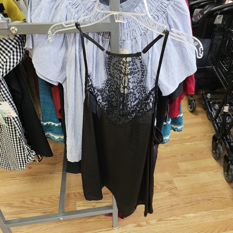 ALLISON JOY CAMI, BLACK, Size: Small