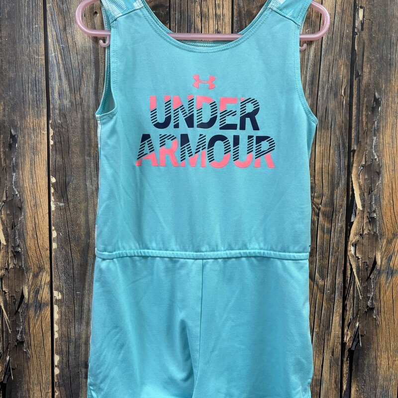 Teal UA Romper, Size: 5