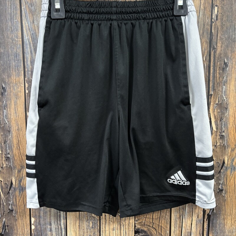 Black Adidas Shorts, Size: 10/12