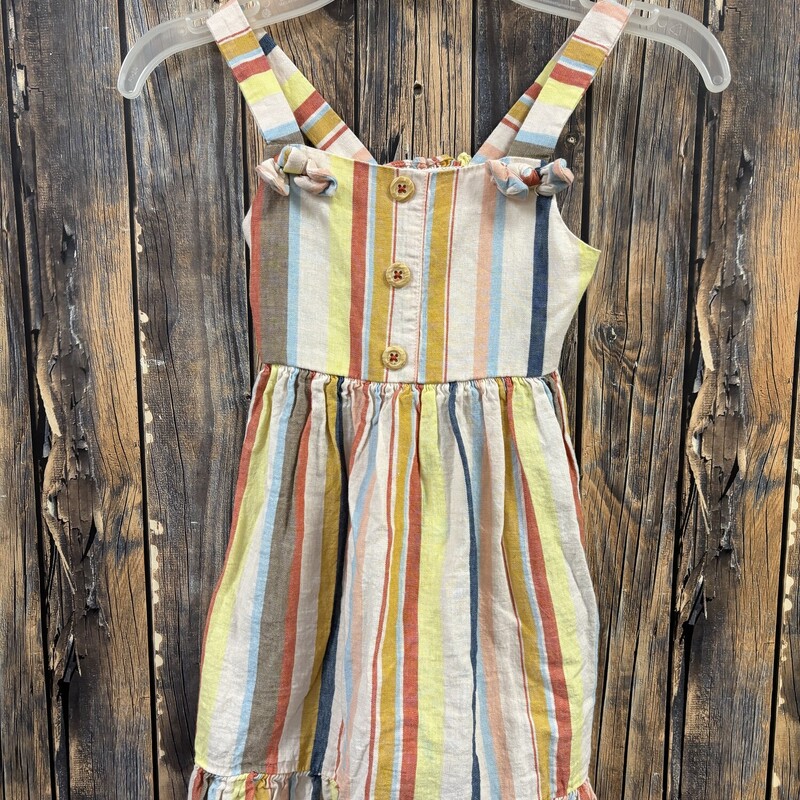 Goodlad Striped Dress, Size: 5Y
