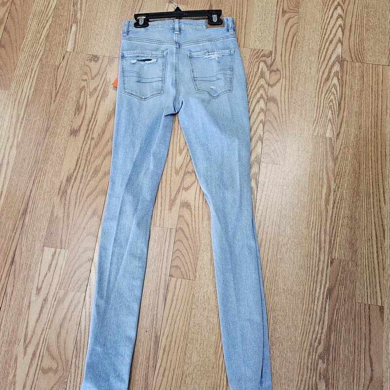 AMERICAN EAGLE JEANS, DENIM, Size: 0