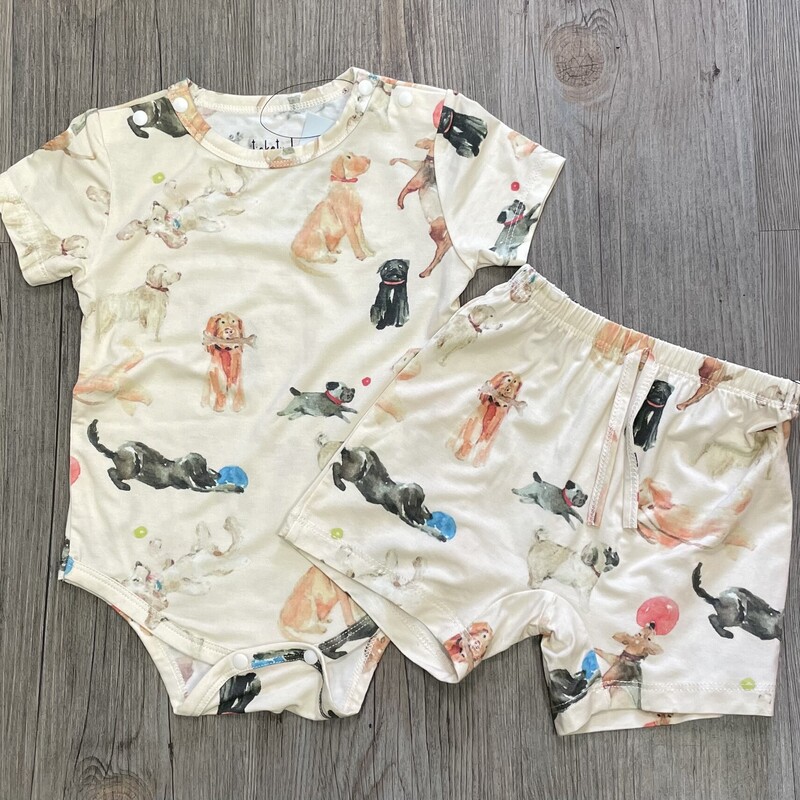 Tickety- Boo Clothing Set, Dogs, Size: 6-9M
NEW