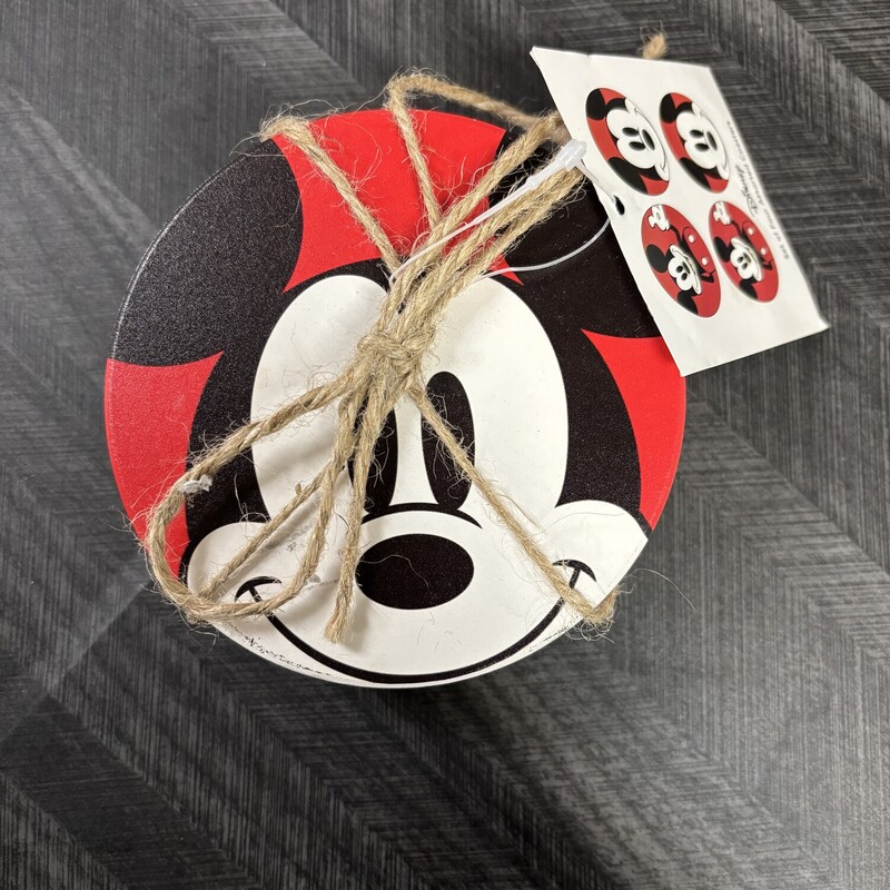 NWT Mickey Coasters (4)