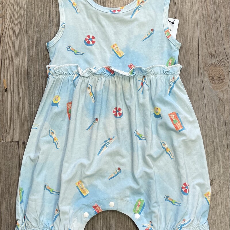 Tickety- Boo Romper, Swimmers, Size: 6-9M
NEW