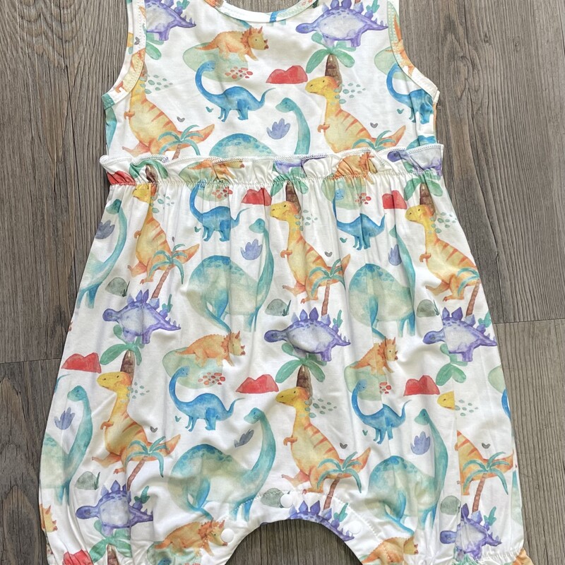 Tickety- Boo Romper, Dinosaur, Size: 6-9M
NEW