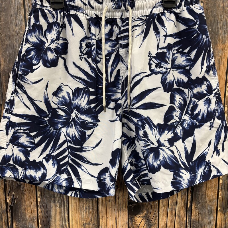 Polo Blue Flower Trunks, Size: S
