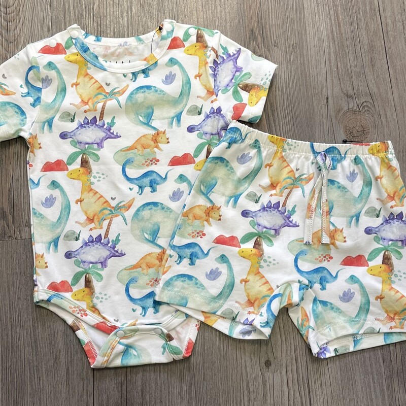 Tickety- Boo Clothing Set, Dinosaur, Size: 6-9M
NEW