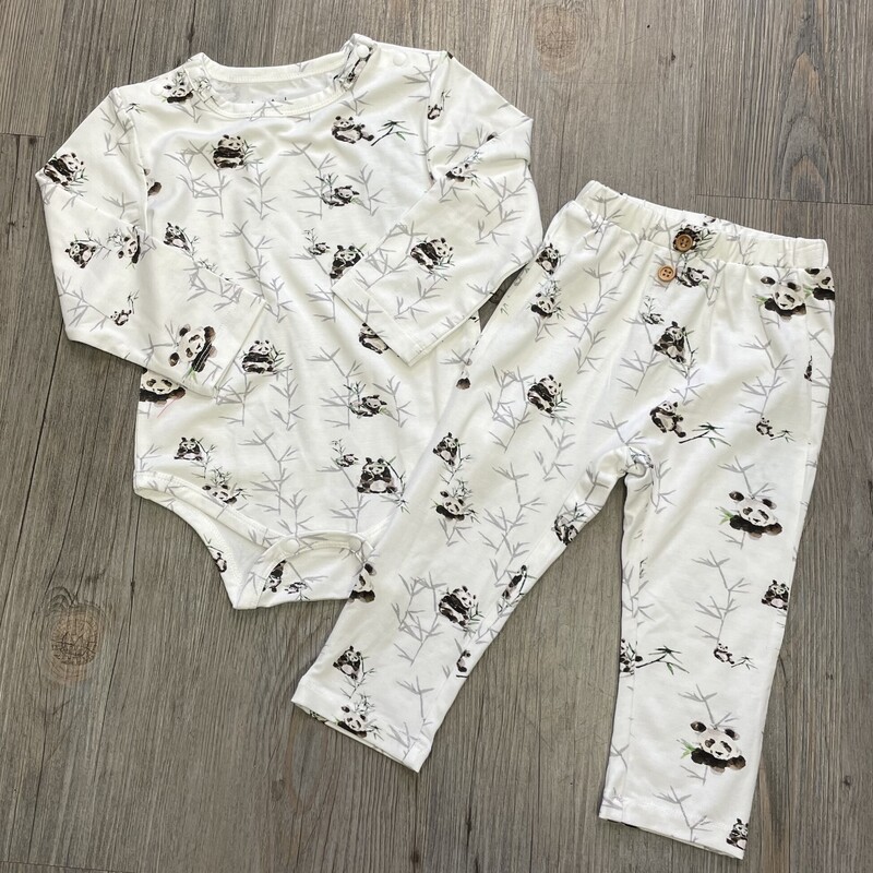 Tickety- Boo Clothing Set, Panda, Size: 6-9M
NEW