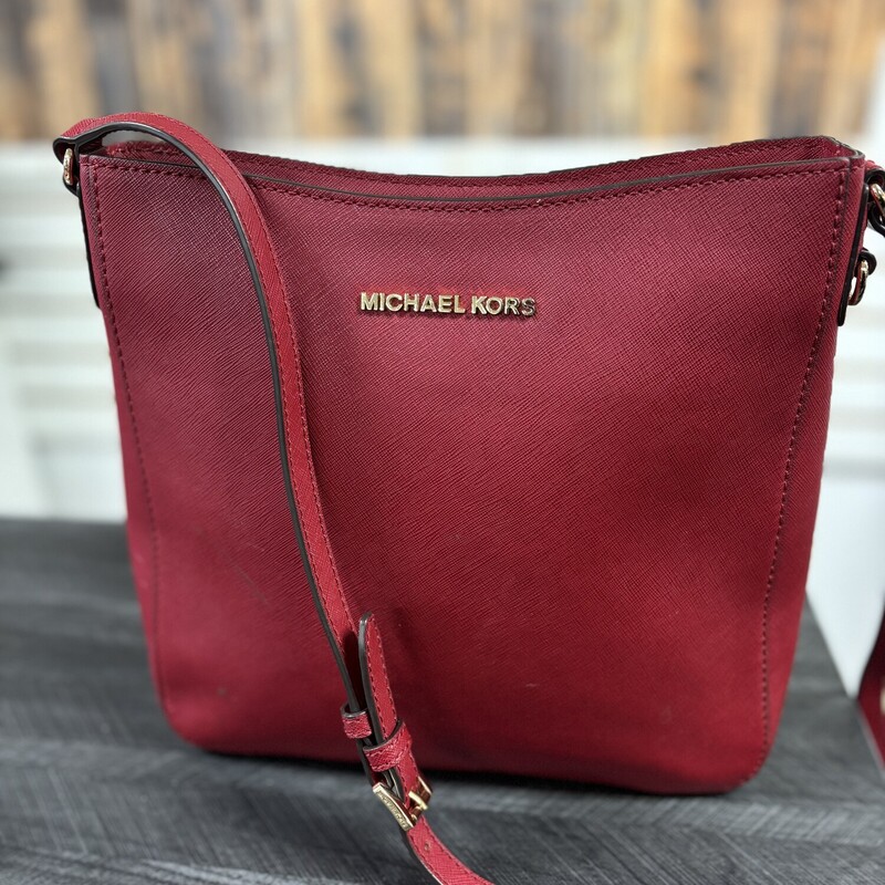Red Michael Kors Purse