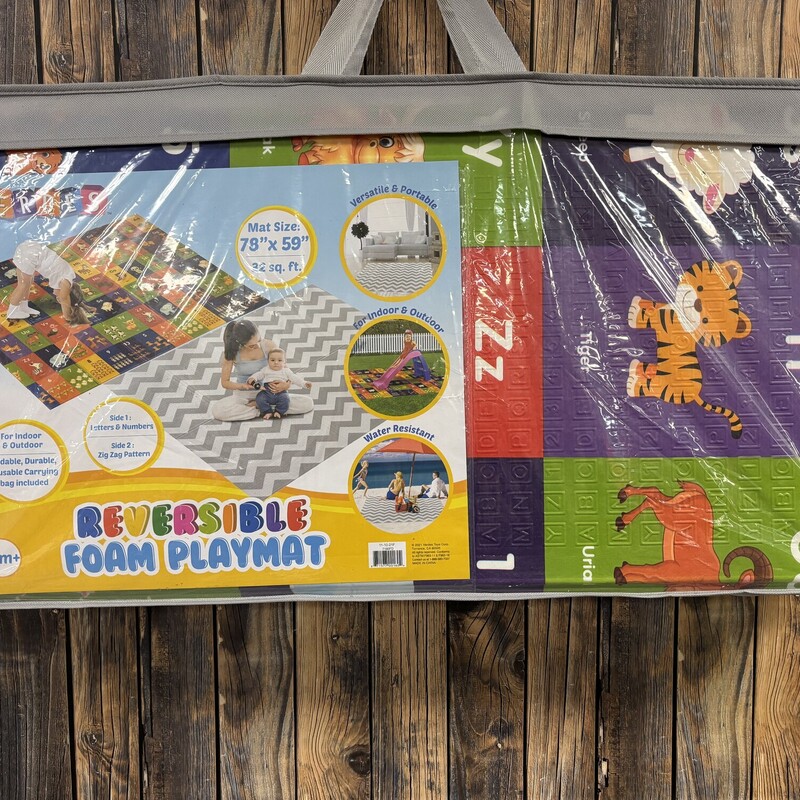 NWT Alphabet Playmat, Size: 78Inx59In
