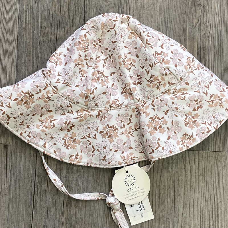 Rylee+ Cru Floppy Swim Hat, Wildflower, Size: 6-12M
NEW
