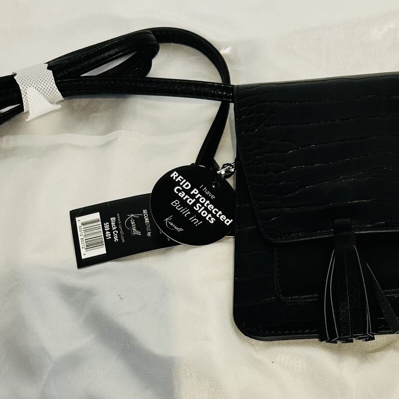 Vegan Leather RFID Crsbdy