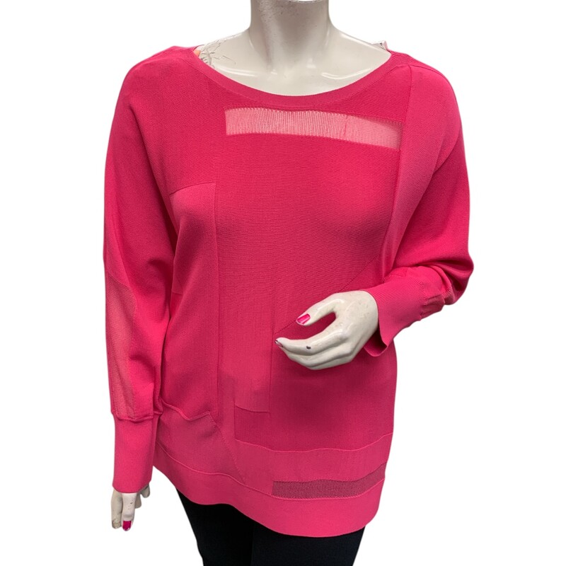 Joseph Ribkoff Top, Pink, Size: XL