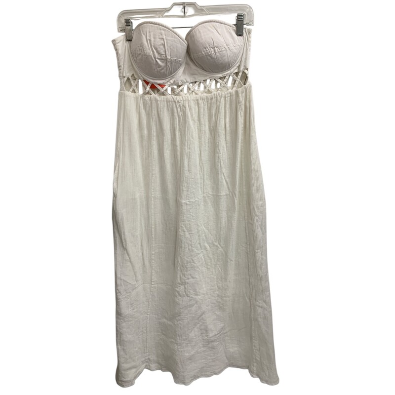 Mara Hoffman Dress S8, White, Size: M