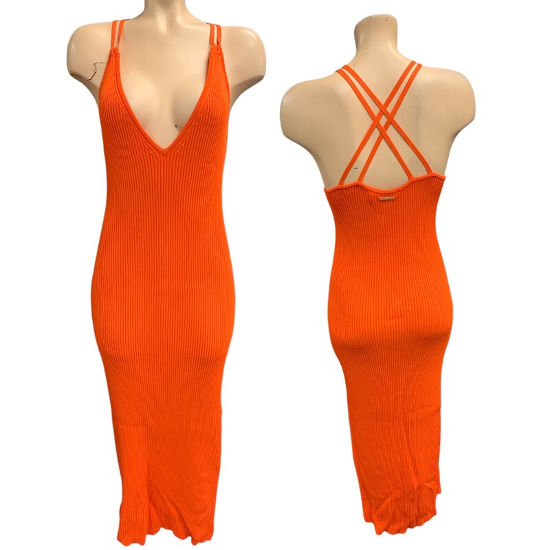 Michael Kors Dress, Redorang, Size: M